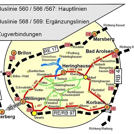 Diemelblick 37 - Sauna, Terrasse Bis Zu 4 Personen Ferienhaus *